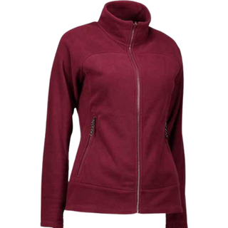 ID 0807 Zip-n-Mix mikrofleece dame Rød L