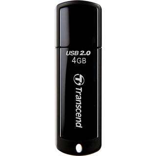 Transcend JetFlash 350 Black - 4GB - 4GB - USB Stick