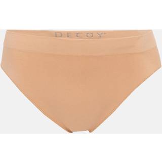 Decoy brief trusser, sømløse, beige, str. medium