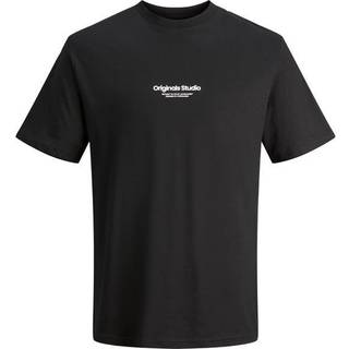 Jack & Jones Junior crew neck t-shirt i sort til drenge