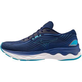 Mizuno Wave Skyrise 4 Neutral Running Shoe Men - Dark Blue, Light Blue, Size 8.5 - dark_blue