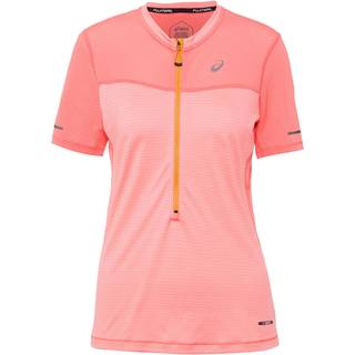 Asics Women's Fujitrail Short Sleeve Top Papaya/Guava, XL