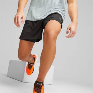Puma Run 2in1 5in Shorts Men - Black, Size S - black