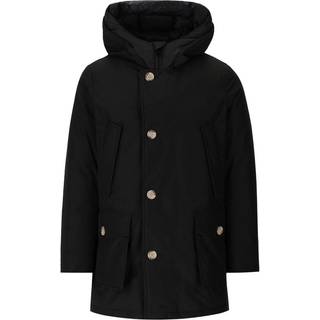 WOOLRICH Herren Daunenparka schwarz unifarben