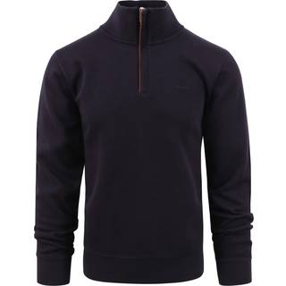GANT Sacker Rib Half Zip Evening Blue