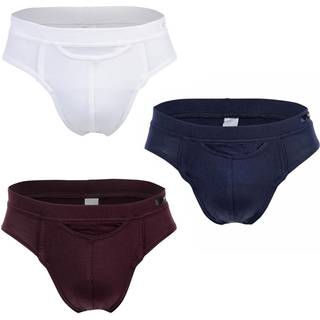 HOM Herren Slip weiß Mikrofaser/Funktion unifarben - weiß