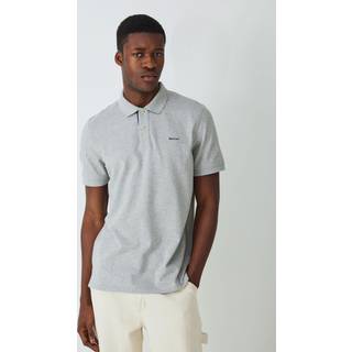 Gant Herren Polo-Shirt grau meliert
