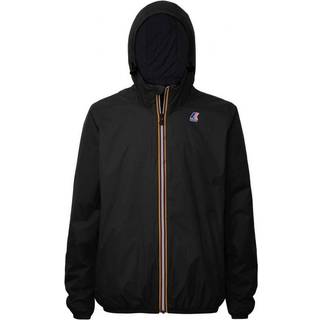K-WAY Herren Regenjacke schwarz unifarben