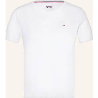 Tommy Hilfiger Original logo dame t-shirt - Hvid - Str. M - Modish.dk