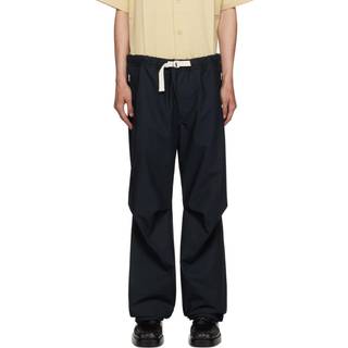 Jil Sander Zip-off cotton pants - blue - EU 52