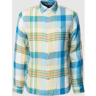 Tommy Hilfiger Long Sleeve Check Shirt Blue
