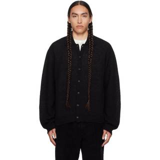 Our Legacy Alpaca-blend cardigan - black - EU 52