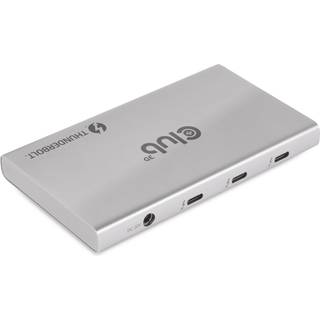 CLUB 3D Club3D Thunderbolt4  5-in-1 HUB > 3xThunderbolt/1xUSB  Bu/Bu retail