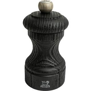 Peugeot Bistro Salzmühle 10 cm Buchenholz Nature Black - Stahlmahlwerk - Schwarz