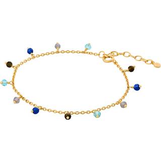 Pernille Corydon Blue Hour Forgyldt Sølv Armbånd med Sten