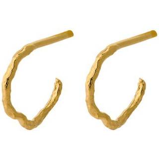 Pernille Corydon - Twig Hoops i forgyldt sølv**