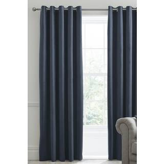 Laurence Llewelyn-Bowen Laurence Llewelyn-Bowen Navy Montrose Velvet Blackout Thermal Eyelet Curtains