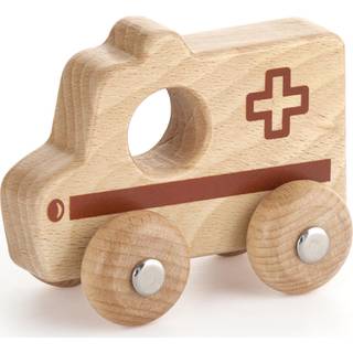 Ambulance i træ - 9 cm - 1 stk - VIGA