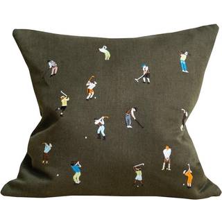 Fine Little Day Golfers pudebetræk 48x48 cm Green