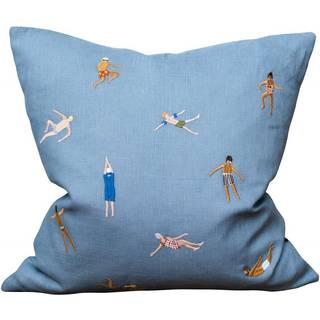 Fine Little Day Swimmers pudebetræk 45x45 cm Blue