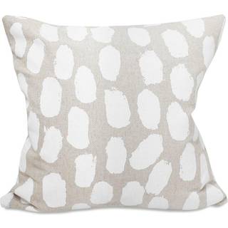Fine Little Day Dots pudebetræk 48x48 cm Beige/Hvid