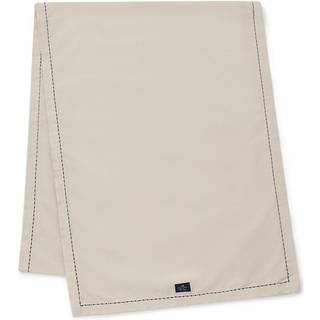 Lexington Organic Cotton Oxford Bordløber Med Kraftige Syninger 250x50 Cm - Duge & Bordløbere Bomuld Beige - 12333007-2000-RU10