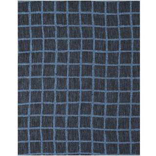 Fine Little Day Ternet jacquardvævet borddug 147x147 cm Blue-black