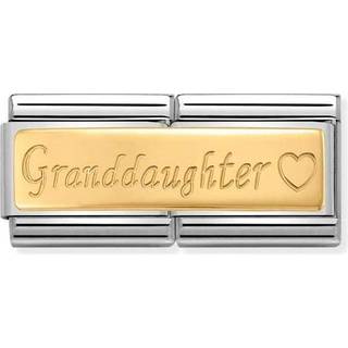 Nomination Gold Double Granddaughter Charm