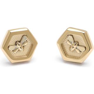 Olivia Burton Gold Bee and Honeycomb Stud Earring