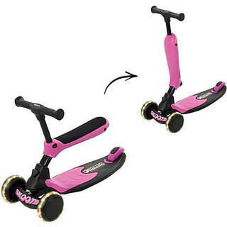Hauck Skootie 2-i-1 løbehjul - Neon Pink