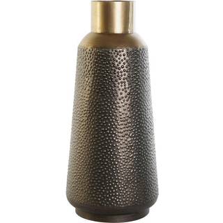 Vase DKD Home Decor Grå Gylden Mørkegrå Metal Moderne 25 x 25 x 56,5 cm
