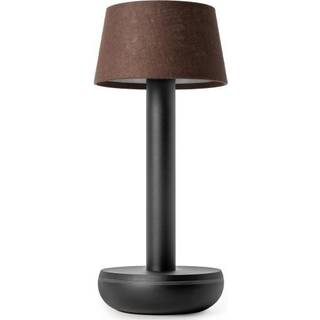 Humble Two bordlampe black/brown linen