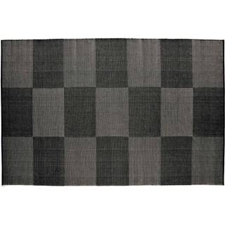 HAY Check Rug Gulvtæppe Black Large Check 200x300 cm