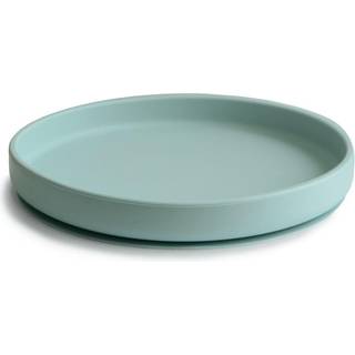Mushie Silikone Tallerken Cambridge Blue - 1 stk.