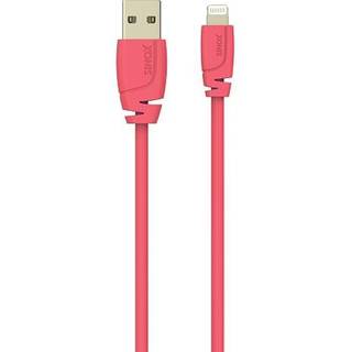 Sinox Pro USB-A til lightning kabel - pink (På lager i varehus)