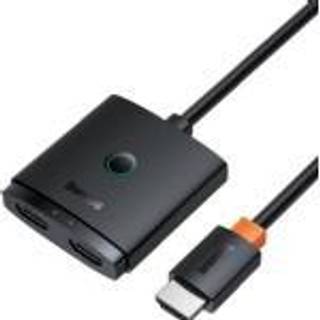 Baseus Airjoy HDMI Adapter Series 2-in-1 4K Kabel (1m) - Sort