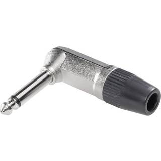 Cliff FM1098 Jack-stik 6,35 mm Stik, vinklet Poltal: 3
