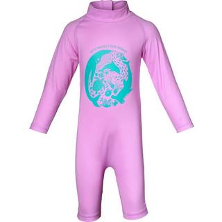 Isbjörn of Sweden Kids' Dolphine Sun Jumpsuit Bubblegum, 98/104