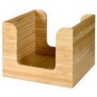 DUNI JOY SERVIETDISPENSER BAMBOO 13x13x 10 cm 4 stk (192750)
