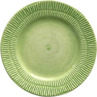 Mateus Stripes tallerken Ø21 cm Grøn