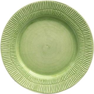 Mateus Stripes Tallerken 28 Cm - Middagstallerkner Keramik Grøn - EQ01ST