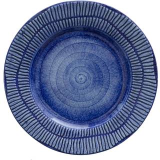 Mateus Stripes Tallerken 21 Cm - Asietter Keramik Blå - EO05ST