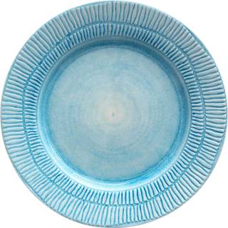 Mateus Stripes Tallerken 28 Cm - Middagstallerkner Keramik Turkis - ETU01ST