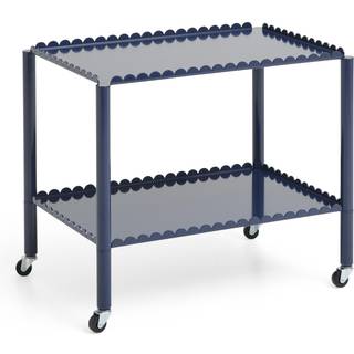HAY Arcs Trolley Low Steel Blue