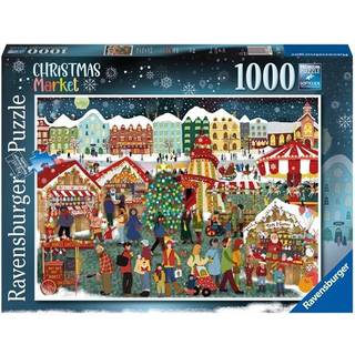 Ravensburger Julemarked puslespil - 1000 brikker