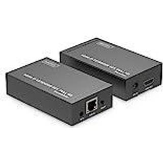 Digitus DS-55517 AV forlænger AV sender & modtager Sort