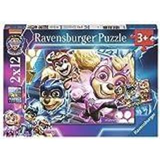 Ravensburger Paw Patrol The Mighty Movie Puslespil 2x12 Brikker