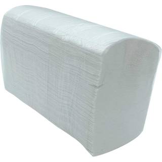 15 x Pristine Extra Soft håndklædeark 2lags 21x23cm hvid 200ark