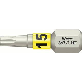 Wera 867/1 TORX HF Bits 25 mm, med holdefunktion TX15