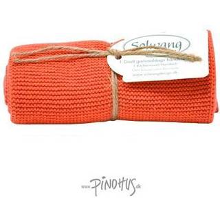Solwang Design køkken håndklæde i terracotta